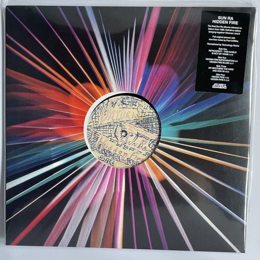 Sun Ra – Hidden Fire Volumes 1 & 2 – Double Vinyl, LP, Strut, 2025 NEW Jazz